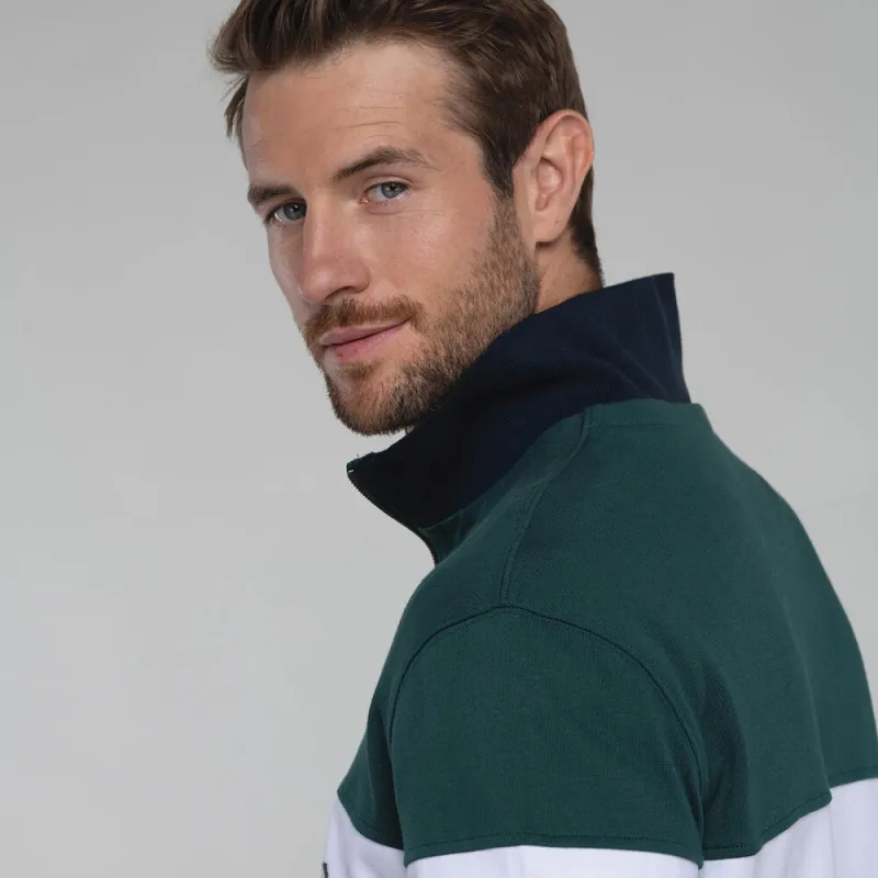 Schoffel Unisex Exeter Heritage 1/4 Zip Navy-7